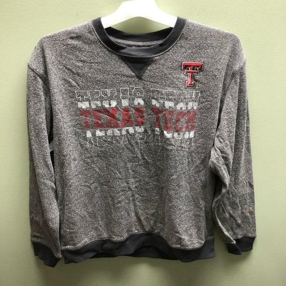 Gray Texas Tech Women’s Sweater - Picture 1 of 6